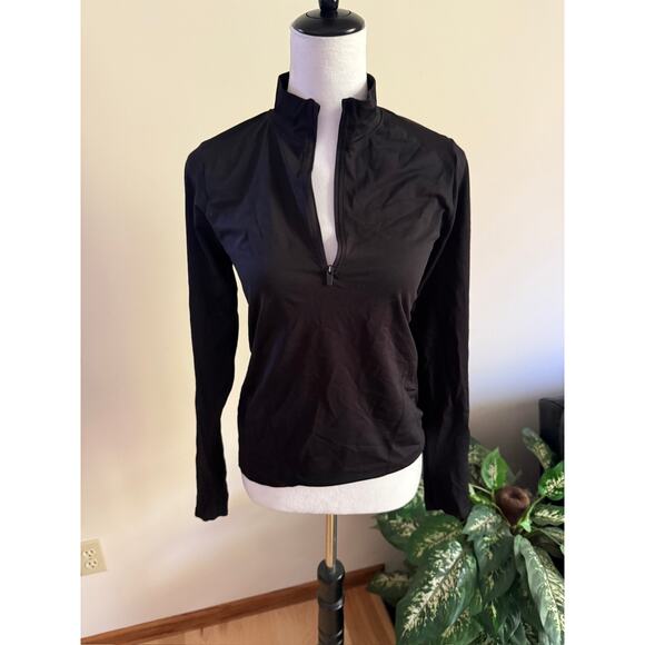 Fabletics Black Quarter Zip - Picture 1 of 4
